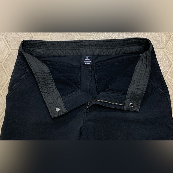 Men's 33 x 30 Kuhl Resistor Chino Tapered Hybrid Technical Active Pants - Picture 10 of 16